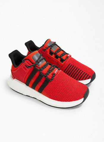 EQT Support 93/17 Trainer Sneakers Scarle Black/Greone