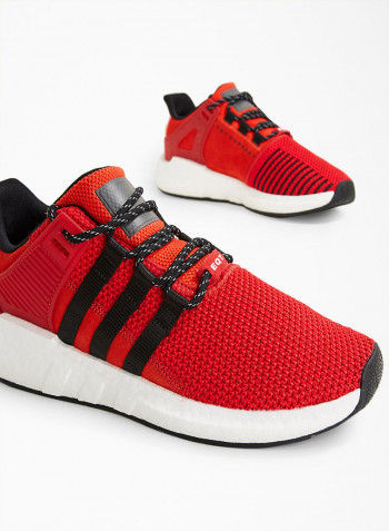 EQT Support 93/17 Trainer Sneakers Scarle Black/Greone