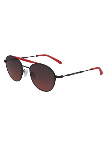 Full Rimmed Round Frame Sunglasses - Lens Size: 52 mm