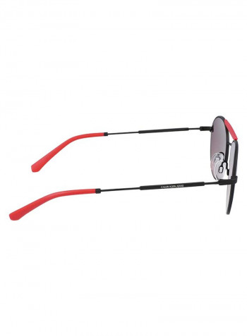 Full Rimmed Round Frame Sunglasses - Lens Size: 52 mm