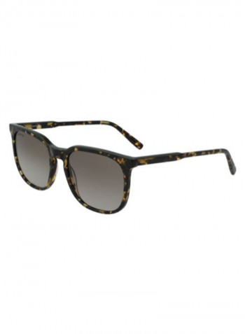 Men's Full-Rim ZYL Modified Rectangle Sunglasses - Lens Size: 54 mm