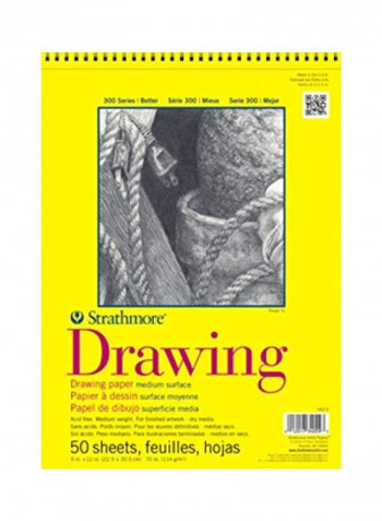 300 Series Drawing Pad White