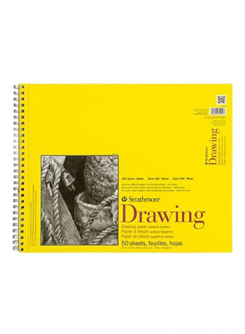 300 Series Drawing Pad White