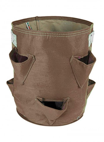 Strawberry Planter Bag Brown