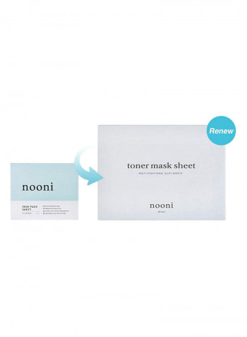 60-Piece Toner Mask Sheet