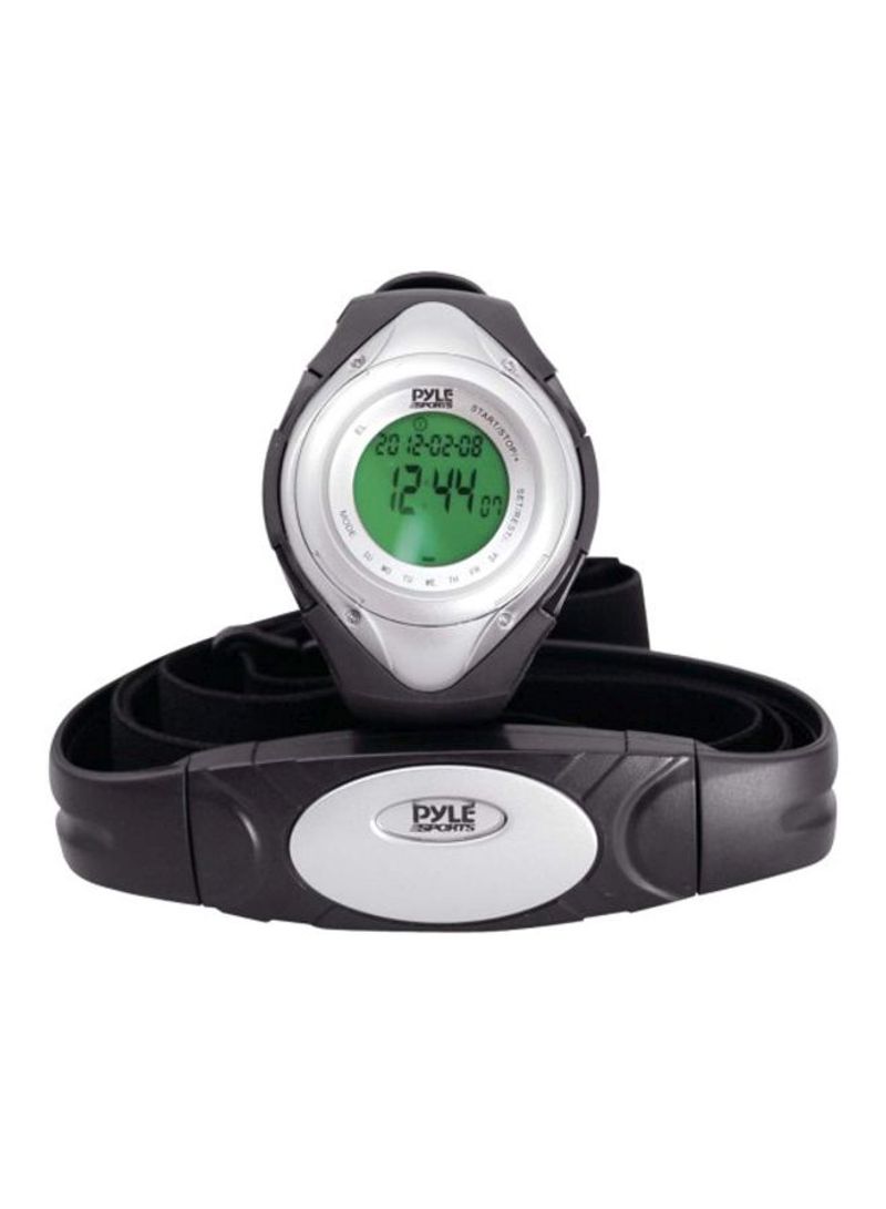 Heart Rate Monitor Watch Black