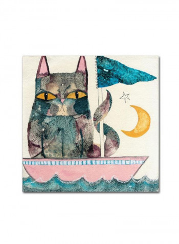 Canvas Wall Art Multicolour 18 x 18inch