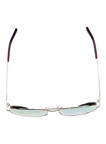 Women's Full Rim Pilot Sunglasses - Lens Size: 58 mm