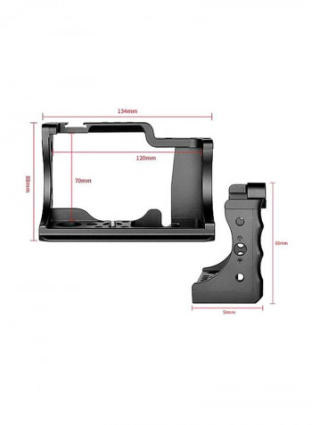 Camera Video Cage For Canon EOS/M50 DSLR  Black