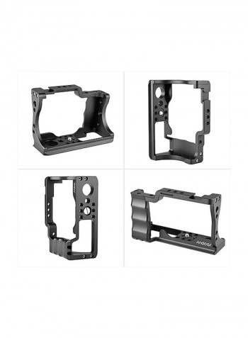 Camera Video Cage For Canon EOS/M50 DSLR  Black