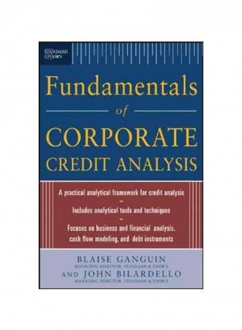 Fundamentals Of Corporate Credit Analysis Hardcover