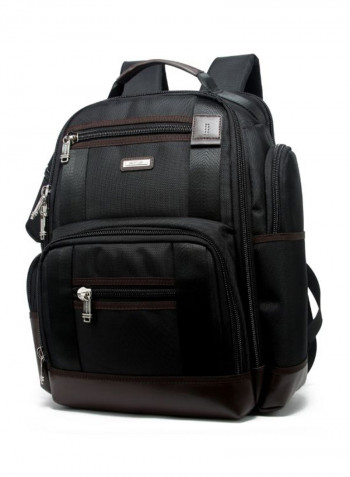 Multi-Layer Breathable Laptop Backpack 15.6inch Black