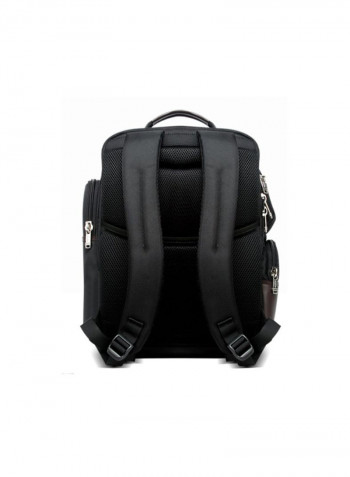 Multi-Layer Breathable Laptop Backpack 15.6inch Black