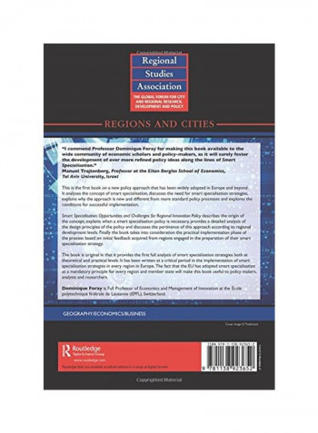 Smart Specialisation: Opportunities And Challenges For Regional Innovation Policy Paperback