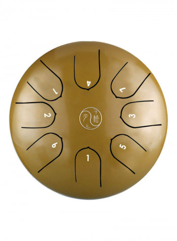 Buddhist Chanting Sound Percussion Singing Drum 20 * 10 * 20سم