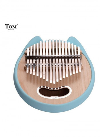 17-Key Round Shape Thumb Piano