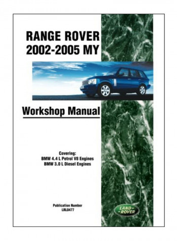 Range Rover 2002-2005 My Workshop Manual Paperback