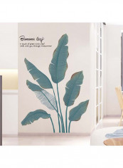 Self-Adhesive 3D Print Wall Sticker Green 60x90centimeter