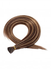 100 Strands Human Hair Extension 27 Medium Brown 16inch