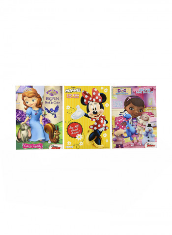 3-Piece Coloring And Activity Book 8 X 10 X 0.5 Inch