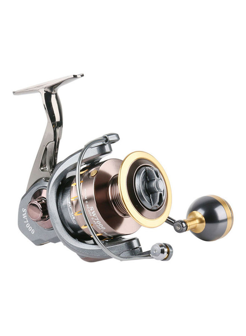 Metal Wire Cup Spinning Reel 15 x 15 x 15cm