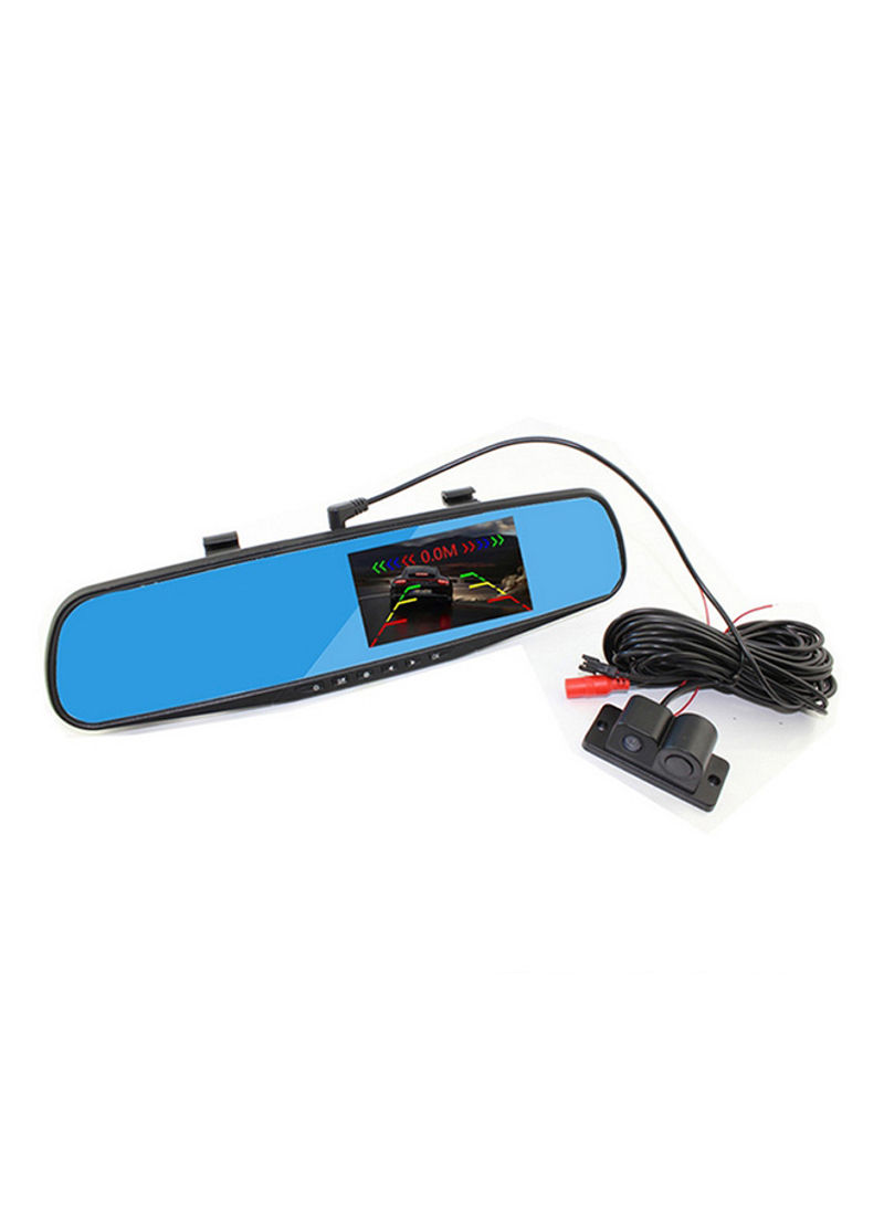 Lcd Rear View Mirror Car Recorder With Parking Camera