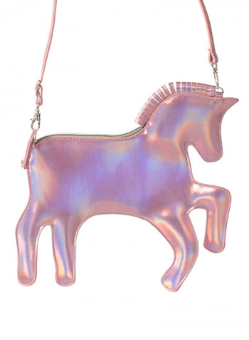 Leather Unicorn Handbag
