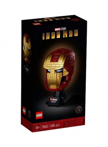 Marvel Avengers Iron Man Helmet Building Set