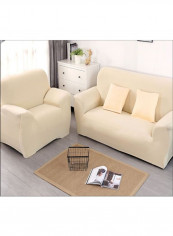 Solid Pattern Sofa Slipcover Beige reviews Solid Pattern Sofa Slipcover Beige