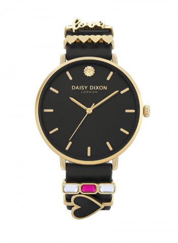 Women's Leather Analog Wrist Watch D Dd107Bg