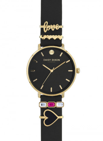 Women's Leather Analog Wrist Watch D Dd107Bg