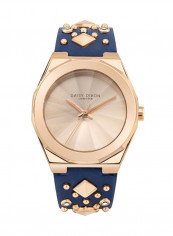 Women's Leather Analog Wrist Watch D Dd110Urg