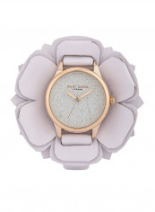 Women's Leather Analog Wrist Watch