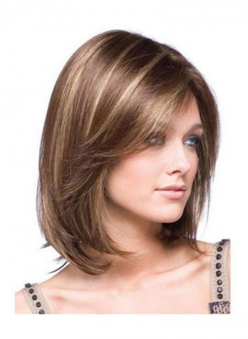 Curly Hair Wig Brown