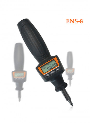ENS-8 1/4" Mini Digital torque Screwdriver With Buzzer and LED Flash Alarm Orange 22*6*10centimeter