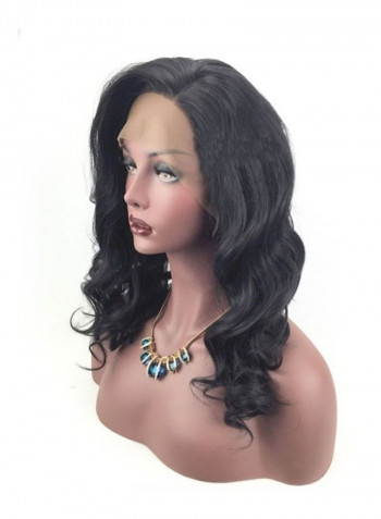 Long Curly Hair Wig Black 48centimeter