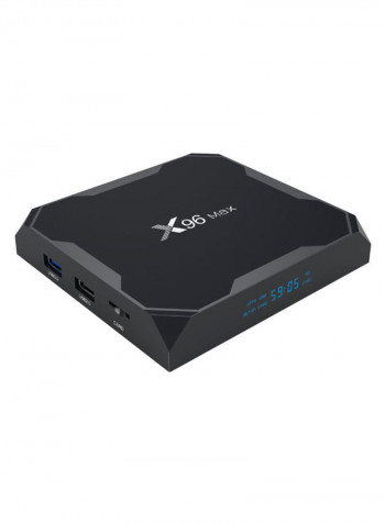 HD Media Player Smart TV Set Top Box X96 MAX WT2112 Black