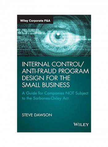 Internal Control/Anti-fraud Program Design For The Small Business Hardcover