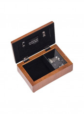 Love My Chocolate Lab Rich Woodgrain Finish Petite Jewelry Music Box