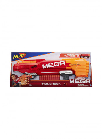 Mega Twinshock Blaster With Dart