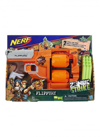 Zombie Strike Flipfury Blaster With Dart 7.6 x 38.1cm