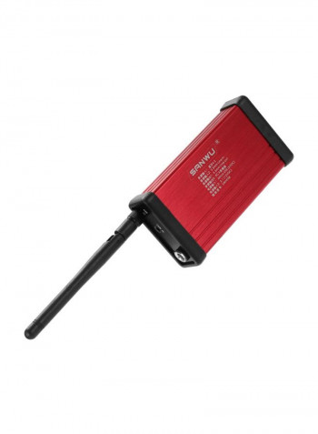 Audio Receiver Box DE6146 Red/Black