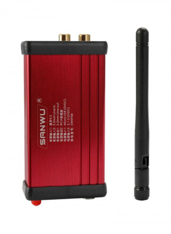 Audio Receiver Box DE6146 Red/Black