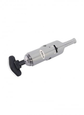 Rechargeable Handheld Vacuum For Spas Silver/Black 39x6.5x5.25inch