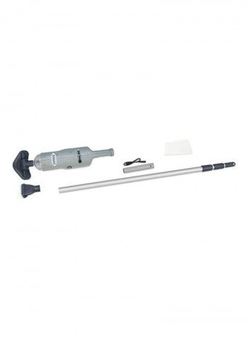 Rechargeable Handheld Vacuum For Spas Silver/Black 39x6.5x5.25inch
