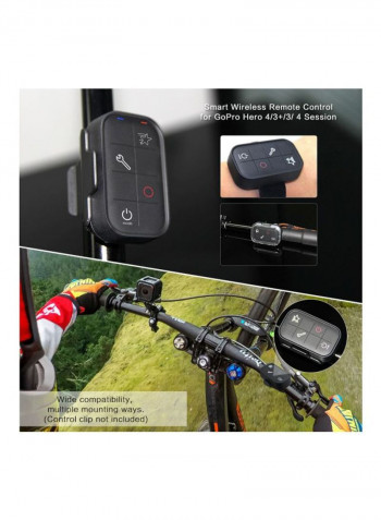 Wireless Remote Control For GoPro Hero 4/3+/3/ 4 Black