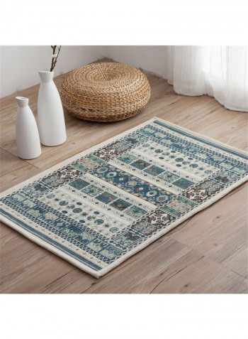Durable Water Absorption Home Mat Multicolour 50x80centimeter