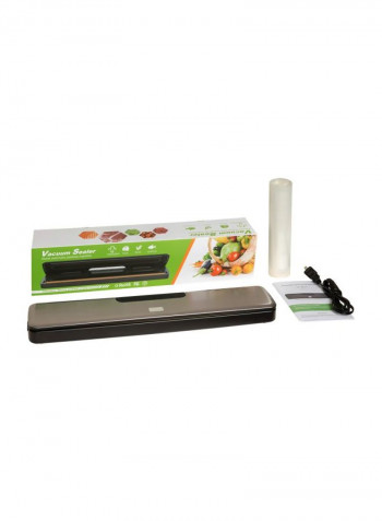 Portable Automatic Vacuum Sealer Black 428x84x38millimeter