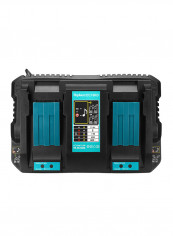 Replacement Battery Charger For Makita With Dual USB Port Multicolour 29x9x18centimeter