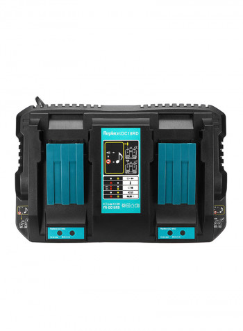 Replacement Battery Charger For Makita With Dual USB Port Multicolour 29x9x18centimeter